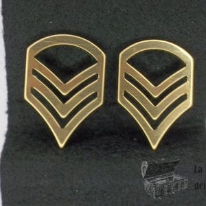 Insignias De Sargento - Ejercito De Ee.uu / 22x31mm (Precio por 2)