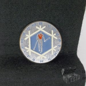 Pin prendedor / Juegos De Invierno (esqui) / Rusia / 29mm