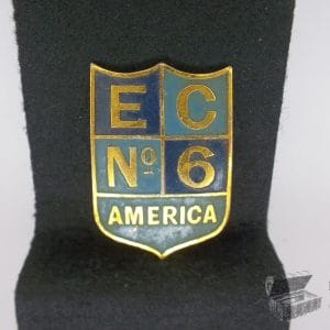 Pin Prendedor - Escudo - Escuela Comercial N°6 "America" - 32x45mm