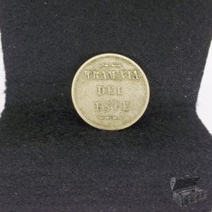 Ficha - Tram-via Del Este - Pasage 6 Cents - 22mm