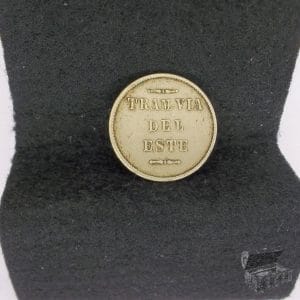 Ficha - Tram-via Del Este - Pasage 6 Cents - 22mm