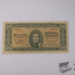 Uruguay - 0.50 Centesimos - Ley 1939 - (UNC)