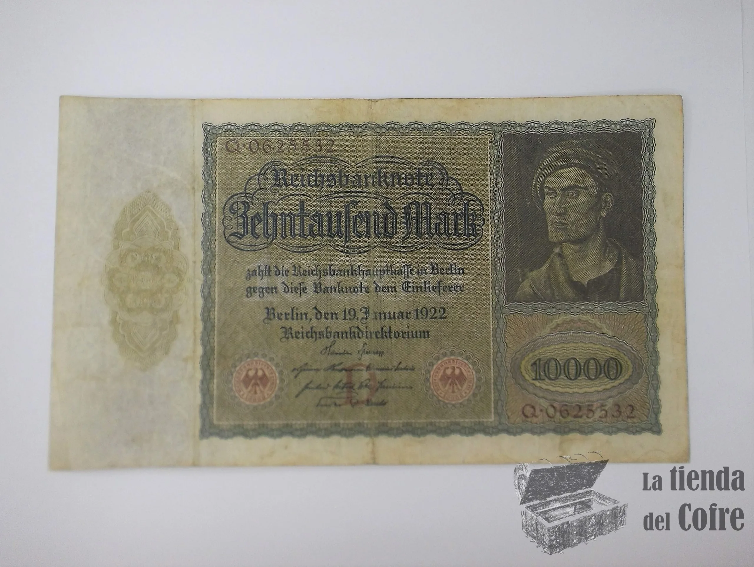 Alemania - 10000 Marcos 19 Enero 1922 - (P70)