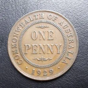 Australia - 1 Penny - 1929