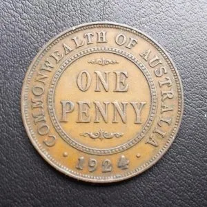 Australia - 1 Penny - 1924