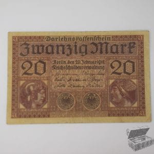 Alemania - 20 Marcos 1918 - (P-57)