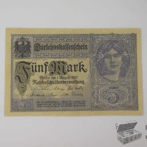 Alemania - 5 Marcos 1917 - (P-56b.1)