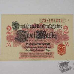 Alemania - 2 Marcos 1914 - (P-53a.1)