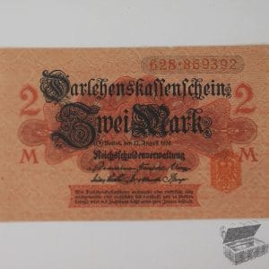 Alemania - 2 Marcos 1914 - (P-54a)