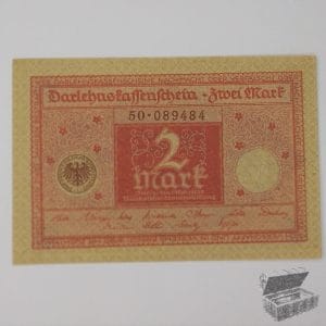 Alemania - 2 Marcos 1920 - (P-59a.2)