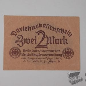 Alemania - 2 Marcos 1922 - (P-62)