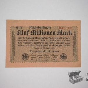 Alemania - 5.000.000 de Marcos 1923 - (P-105a.3)