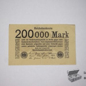 Alemania - 200.000 Marcos 1923 - (P-100a.2)