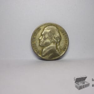 Estados Unidos - 5 Cent - 1943 "P" - Jefferson - Plata