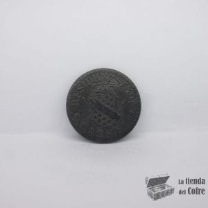 ALEMANIA (Cassel) - 1 Pfennig 1917 - Zinc - (Dinero de guerra) - VF