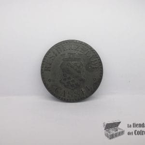 ALEMANIA (Cassel) - 10 Pfennig 1917 - Zinc - (Dinero de guerra) - (VF)
