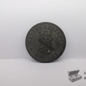 ALEMANIA (Cassel) - 10 Pfennig 1917 - Zinc - (Dinero de guerra) - (VF)