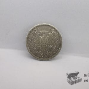 Alemania - 1/2 Marco 1905 "A" (Plata)