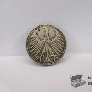 Alemania (RF) - 5 Marcos 1968"D" - Plata