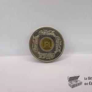 Ficha de máquina expendedora Coca-Cola (Uruguay) (UNC)