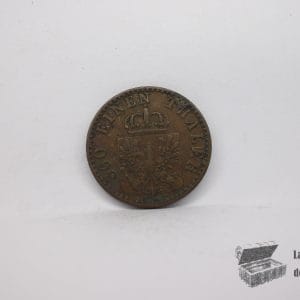 Estados Alemanes (Prusia) - 1 Pfennig 1863 "A"