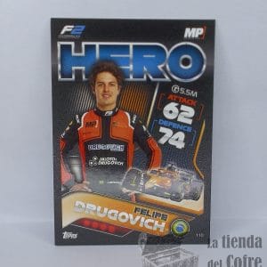 Trading Card - Turbo Attax F1 - Topps - Hero (Felipe Drugovich)