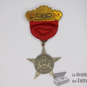 Medalla vintage de la Gran Logia de Virginia de la IOOF