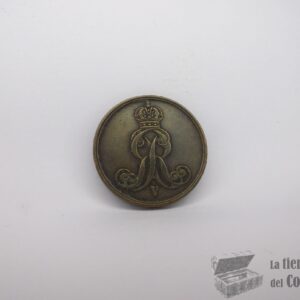 HANOVER (Estado Alemán) - 2 Pfennig 1854 B - Georg V.