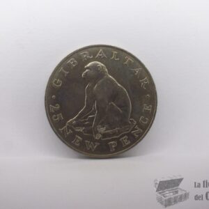 GIBRALTAR - 25 Pence 1971 - KM#5