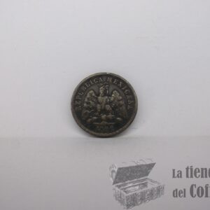 México - 10 centavos 1892 (Plata 903)