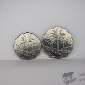 Irak - 5 y 10 Fils - 1975 (FAO)