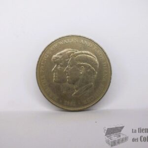 Reino Unido - 25 Pence - 1981 (Boda real)