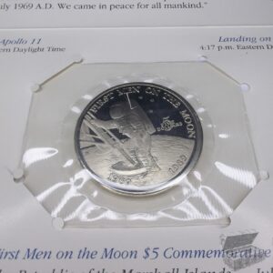 Islas Marshall - 5 Dolares 1989 - (Los primeros hombres en la Luna)