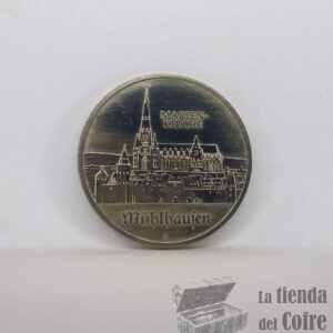 Alemania - (East - DDR) 5 Marcos 1989 A - (Marienkirche)