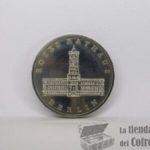 ALEMANIA (DDR) - 5 Marcos 1987 A - (Ayuntamiento Rojo de Berlín)