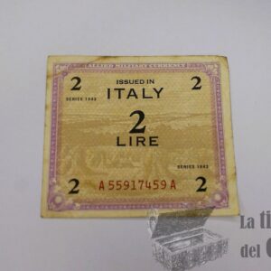 Italia (Comando Militar Aliado) - 2 Liras 1943