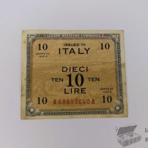 Italia (Comando Militar Aliado) - 10 Liras 1943