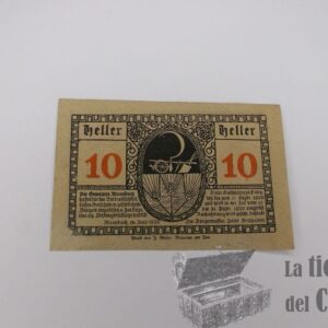 Municipio de Moosbach (estado federado de Alta Austria) - 10 Heller 1920