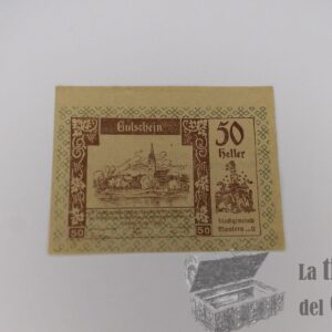 Ciudad de Mautern an der Donau (Estado federado de Baja Austria) - 50 Heller 1920