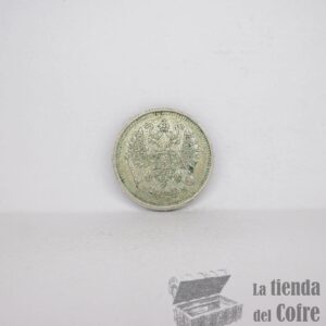 RUSIA (Imperio) - 10 Kopeks 1912 EB - Plata 0,5 - Nicolás II